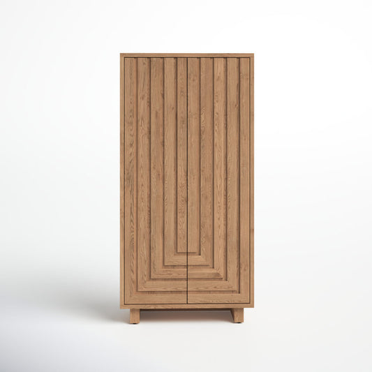 Sumie Solid Wood Armoire